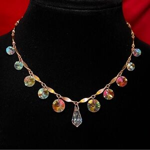 Sarah Coventry AB Crystal Necklace